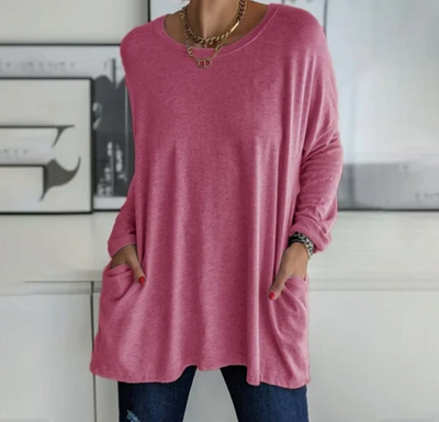 Ava™ | Casual Oversized Tunika med lommer
