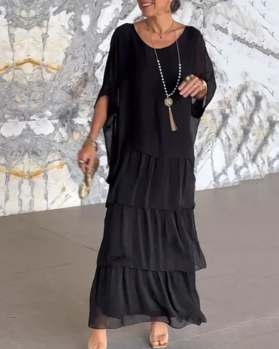 Chiara | Abito Maxi Fluido – Eleganza Senza Sforzo