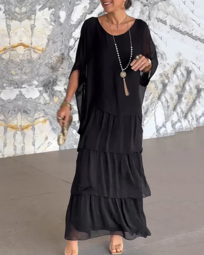 Chiara | Abito Maxi Fluido – Eleganza Senza Sforzo