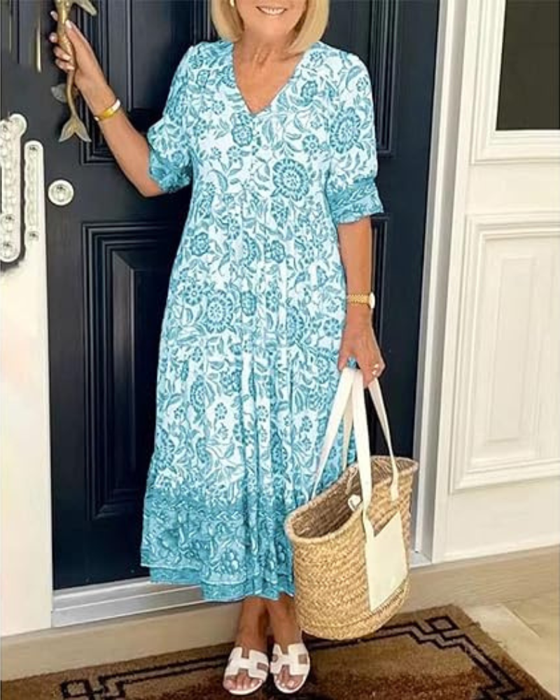 Maja  | Elegant Kjole for Sommerkomfort