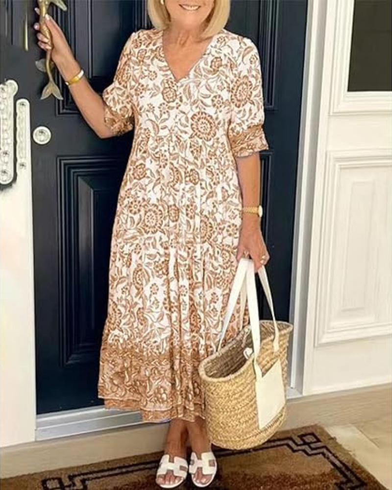 Maja  | Elegant Kjole for Sommerkomfort