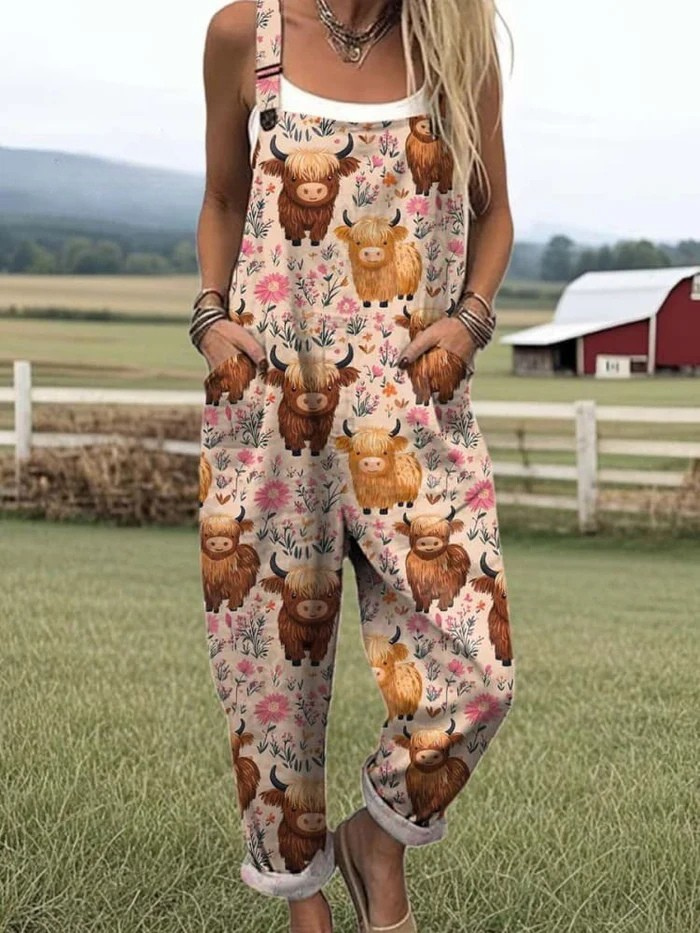 Pamela - Lightweight Vintage Jumpsuit