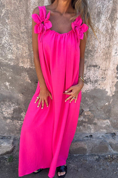 Margaux – Robe Maxi Décontractée Sans Manches