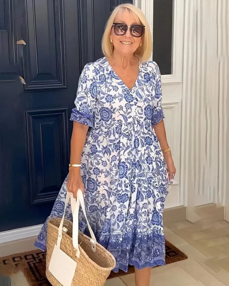 Maja  | Elegant Kjole for Sommerkomfort