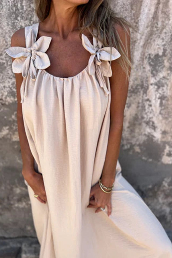 Margaux – Robe Maxi Décontractée Sans Manches