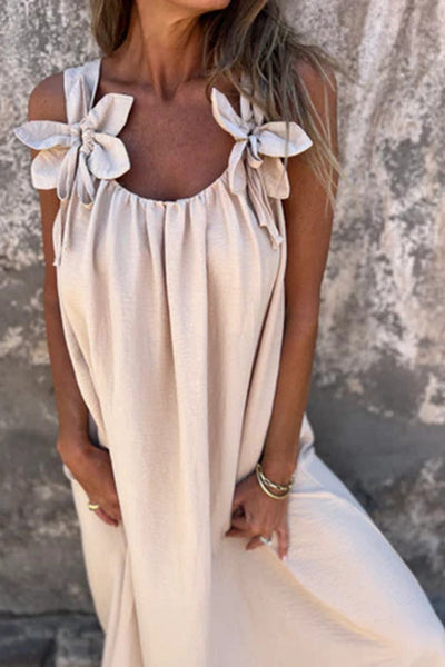 Margaux – Robe Maxi Décontractée Sans Manches