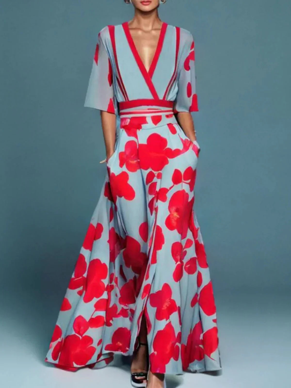 Carlota™ | Abito con Eleganti Maniche