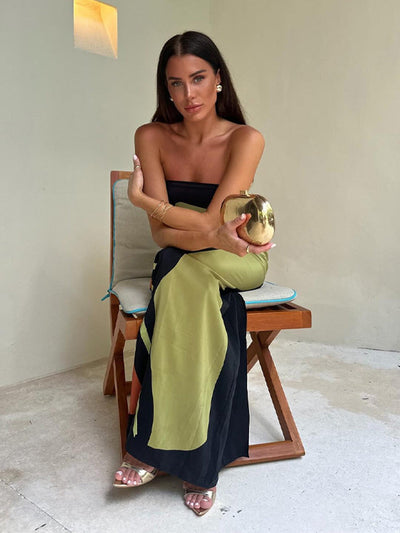Gabrielle - Robe Longue Imprimée