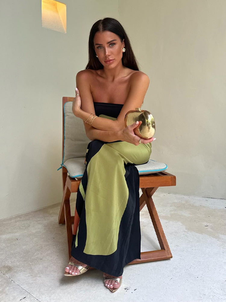 Gabrielle - Printed Long Dress