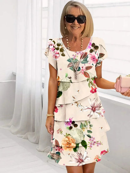 Karen – Elegant Floral Maxi Dress