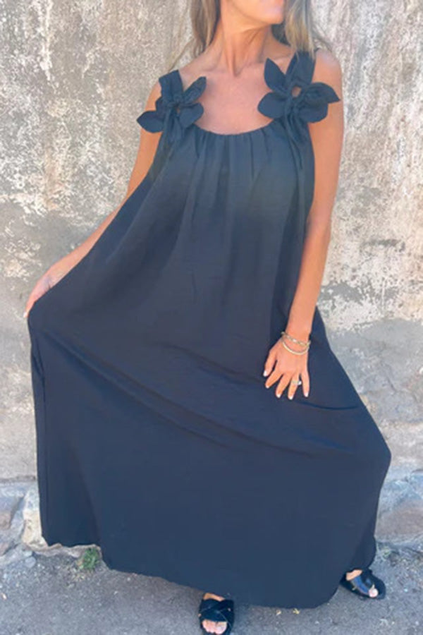 Margaux – Robe Maxi Décontractée Sans Manches