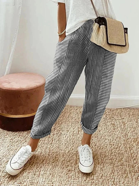 Cheryl - Striped Pants