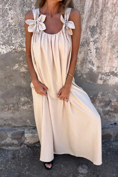 Margaux – Robe Maxi Décontractée Sans Manches