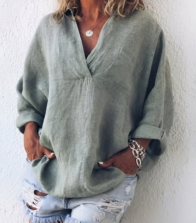 Frida – Lett og behagelig topp i lin