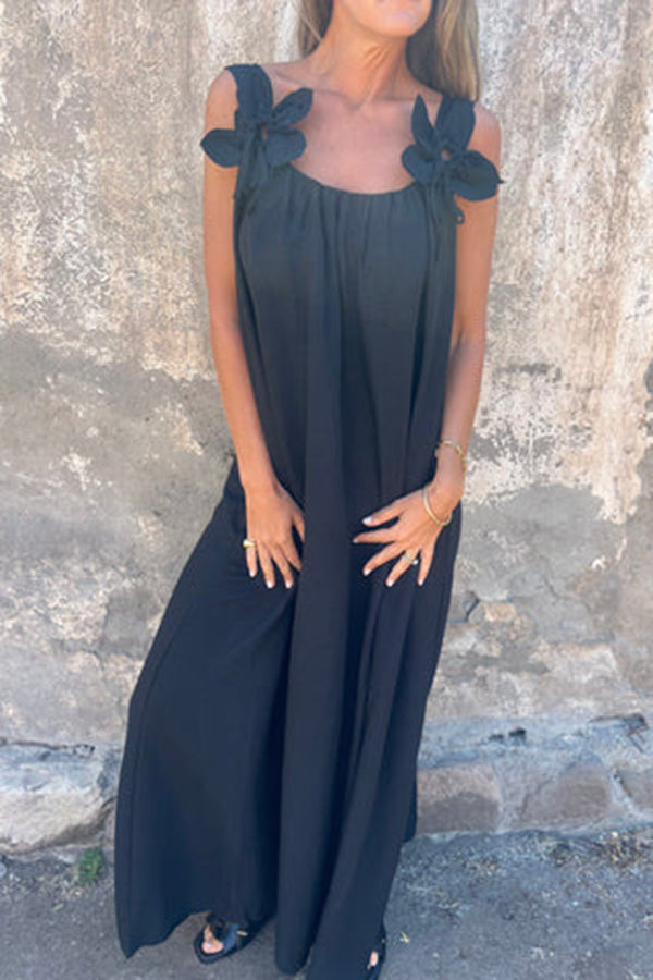 Margaux – Robe Maxi Décontractée Sans Manches