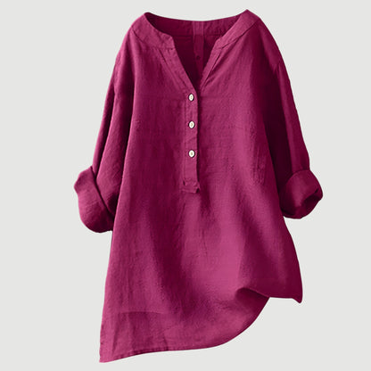 Amanda™ – Airy and Comfortable Button-Up Shirt