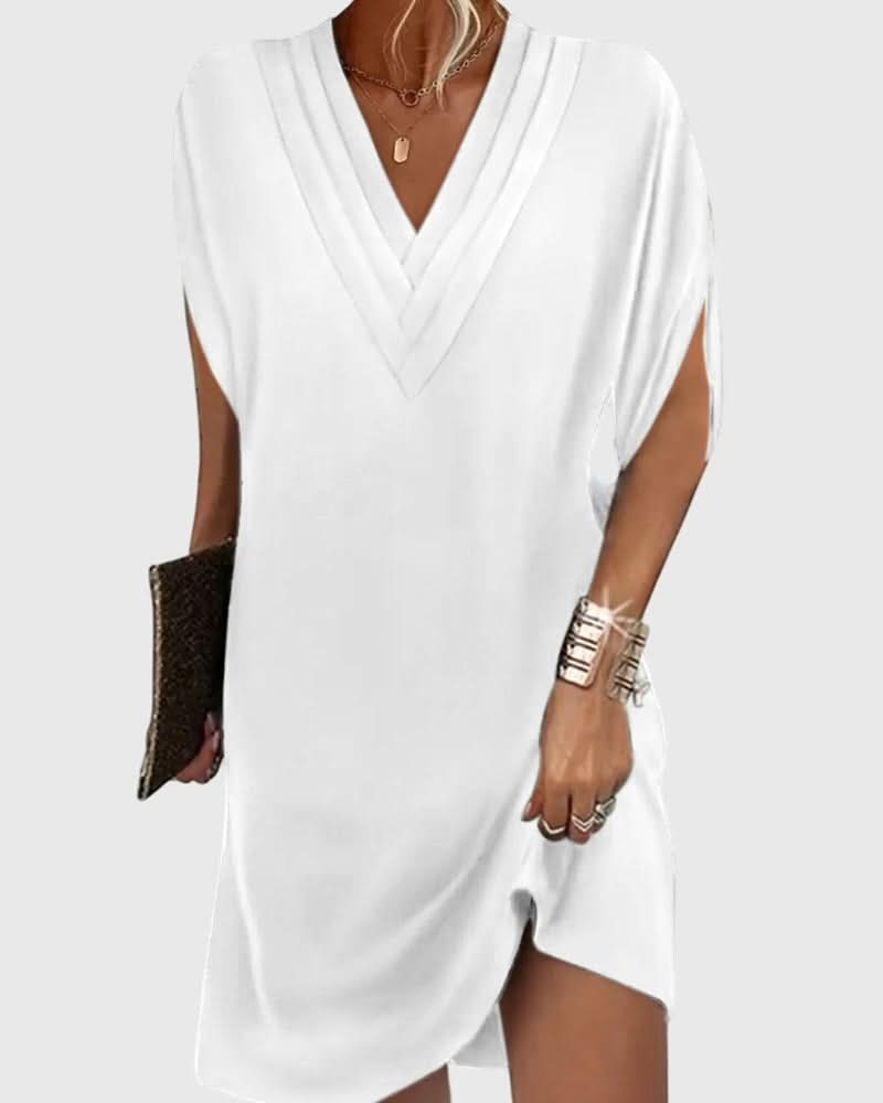 Chloé - Stylish dress with plain split sleeves