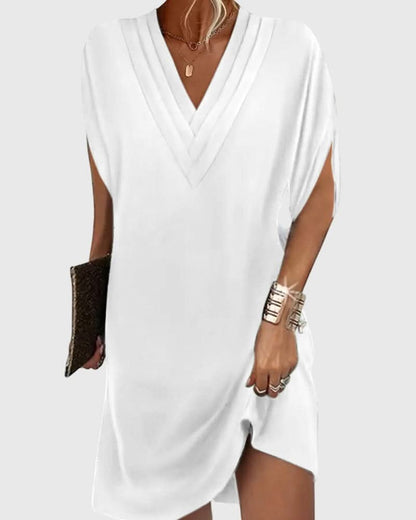 Chloé - Stylish dress with plain split sleeves