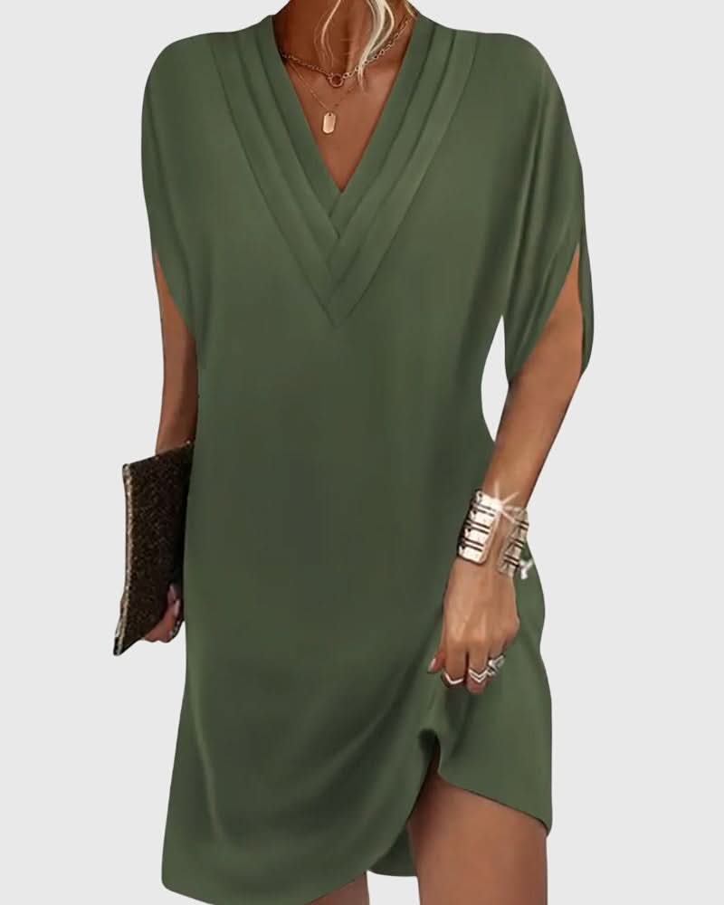 Chloé - Stylish dress with plain split sleeves