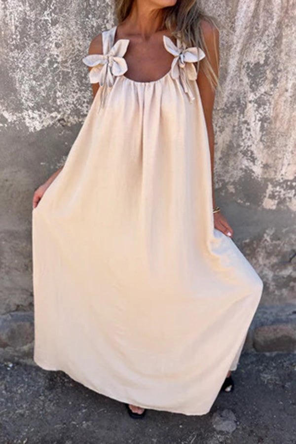 Margaux – Robe Maxi Décontractée Sans Manches