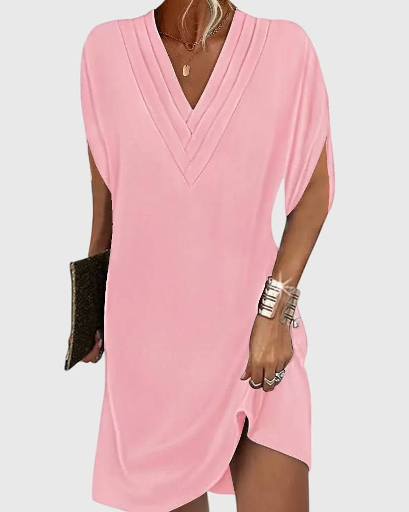 Chloé - Stylish dress with plain split sleeves