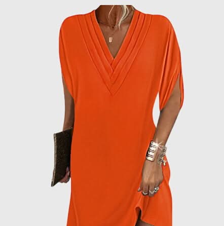 Chloé - Stylish dress with plain split sleeves