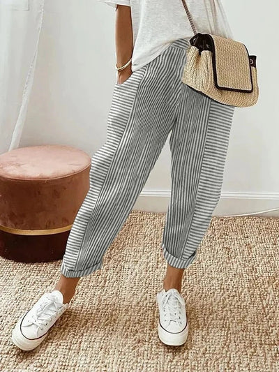 Cheryl - Striped Pants