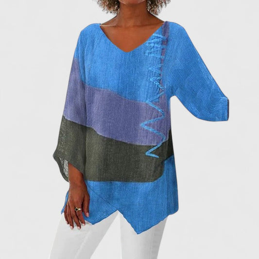 Elysia | Sophisticated V-Neck Tunic