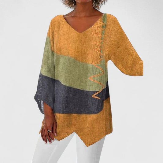 Elysia | Sophisticated V-Neck Tunic