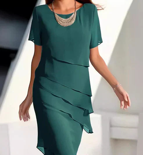 Delphine™ | Élégante robe couvrante du ventre