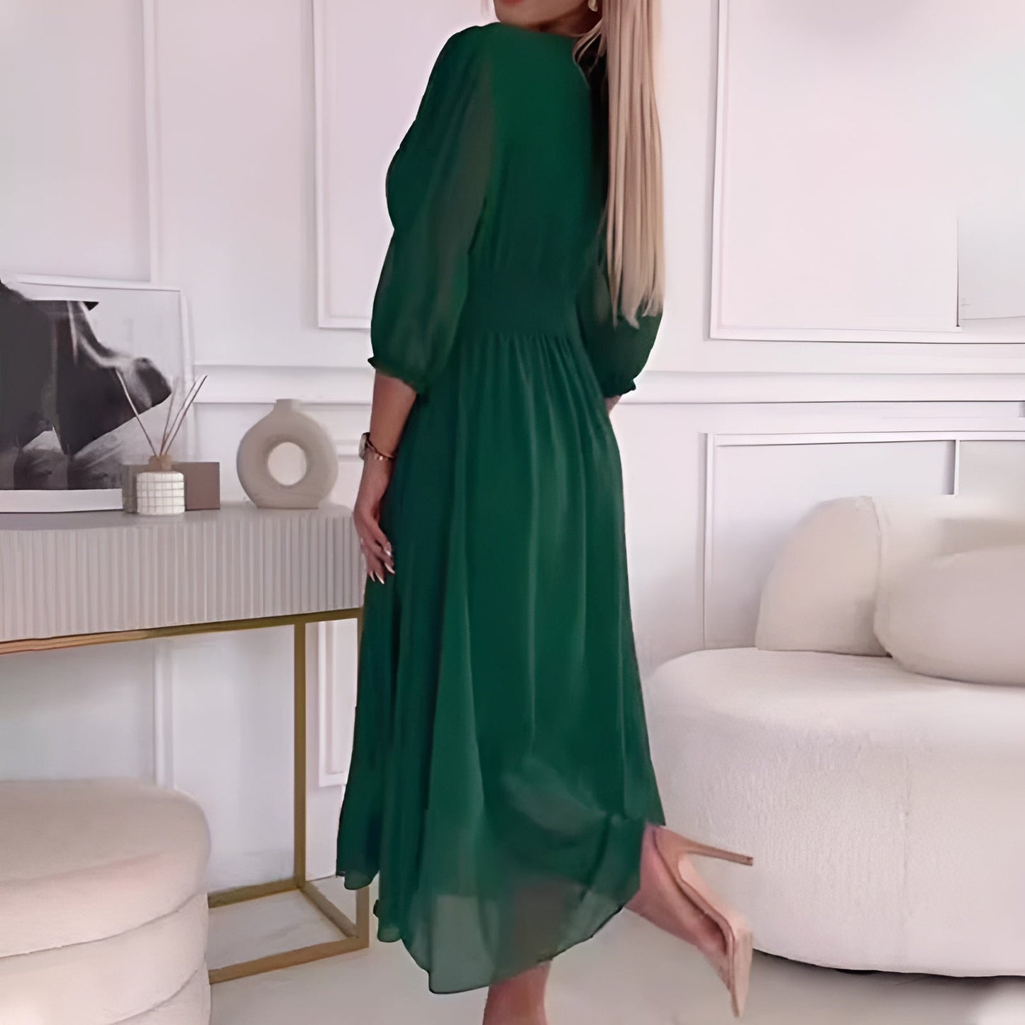 Madeleine™ | Robe légère en chiffon de soie