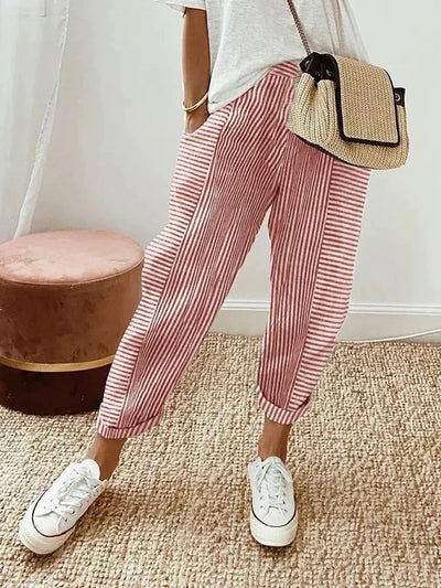 Cheryl - Striped Pants