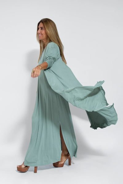 Isabella – Abito lungo ed elegante con scollo a V