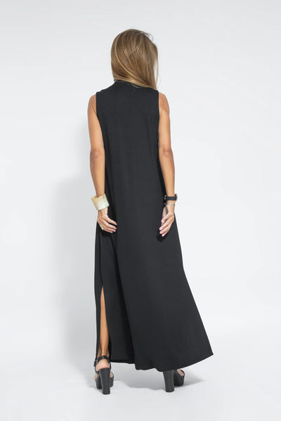 Isabella – Abito lungo ed elegante con scollo a V