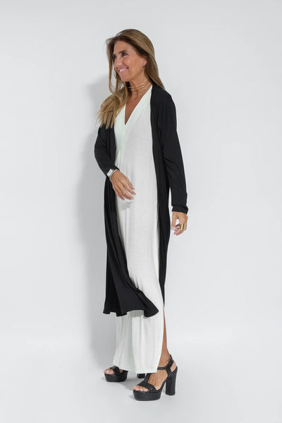 Isabella – Abito lungo ed elegante con scollo a V