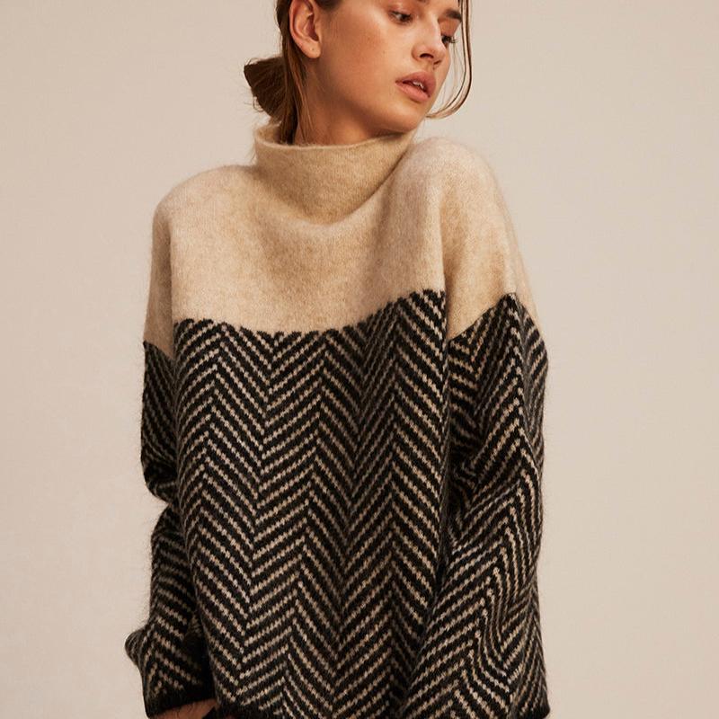 Odette™ | Pull col roulé raffiné