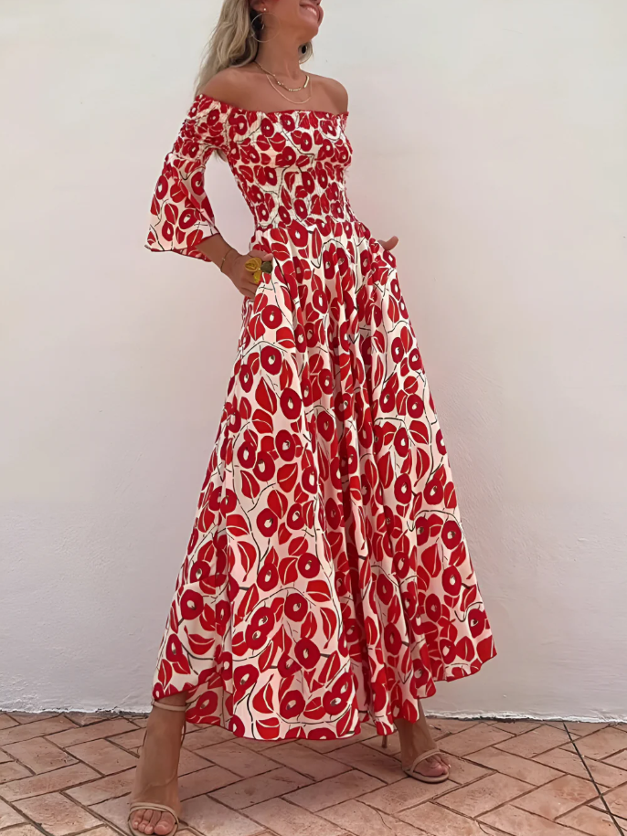 Élise™ - Robe Fleurie