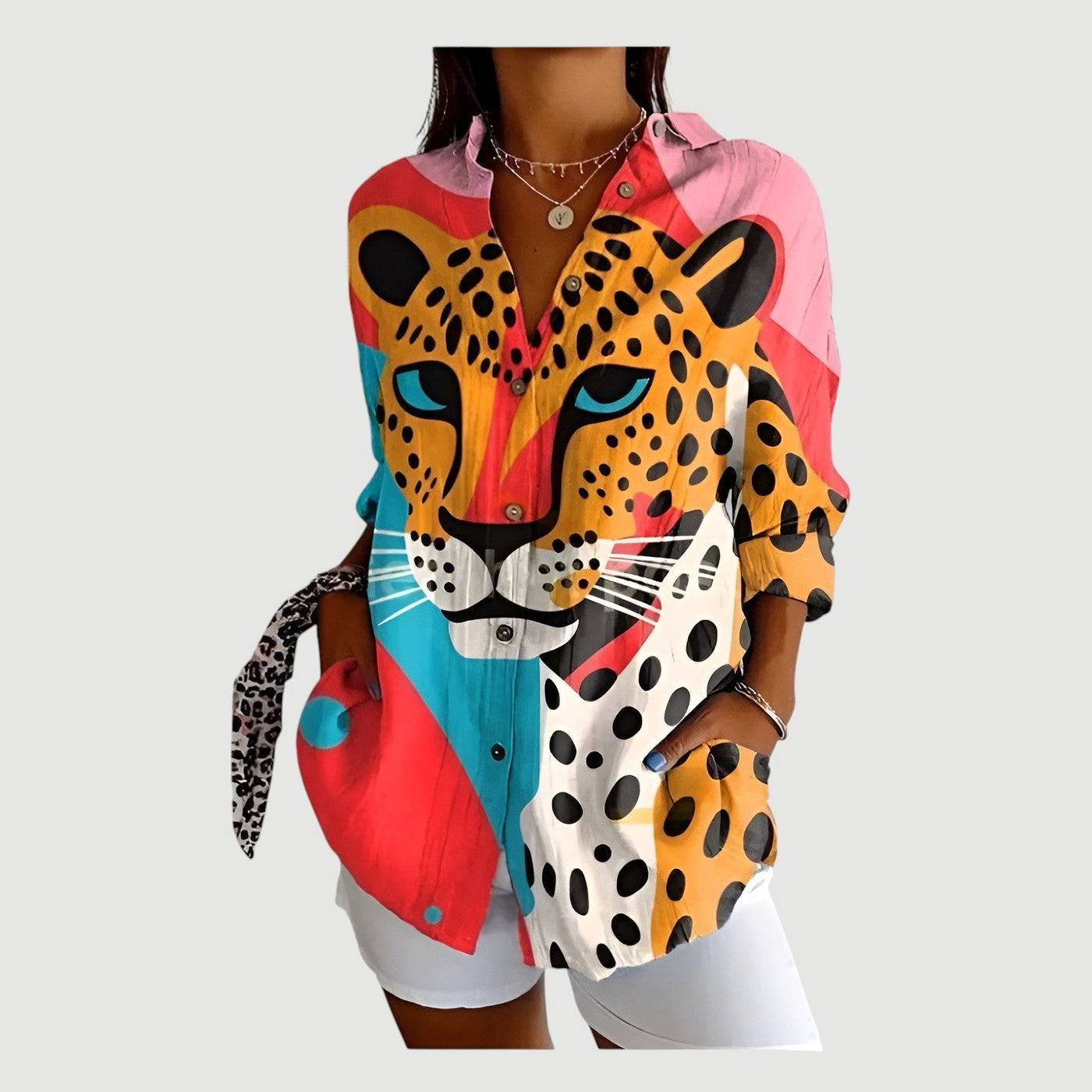 Dagna™ | Bluse med fargerikt design