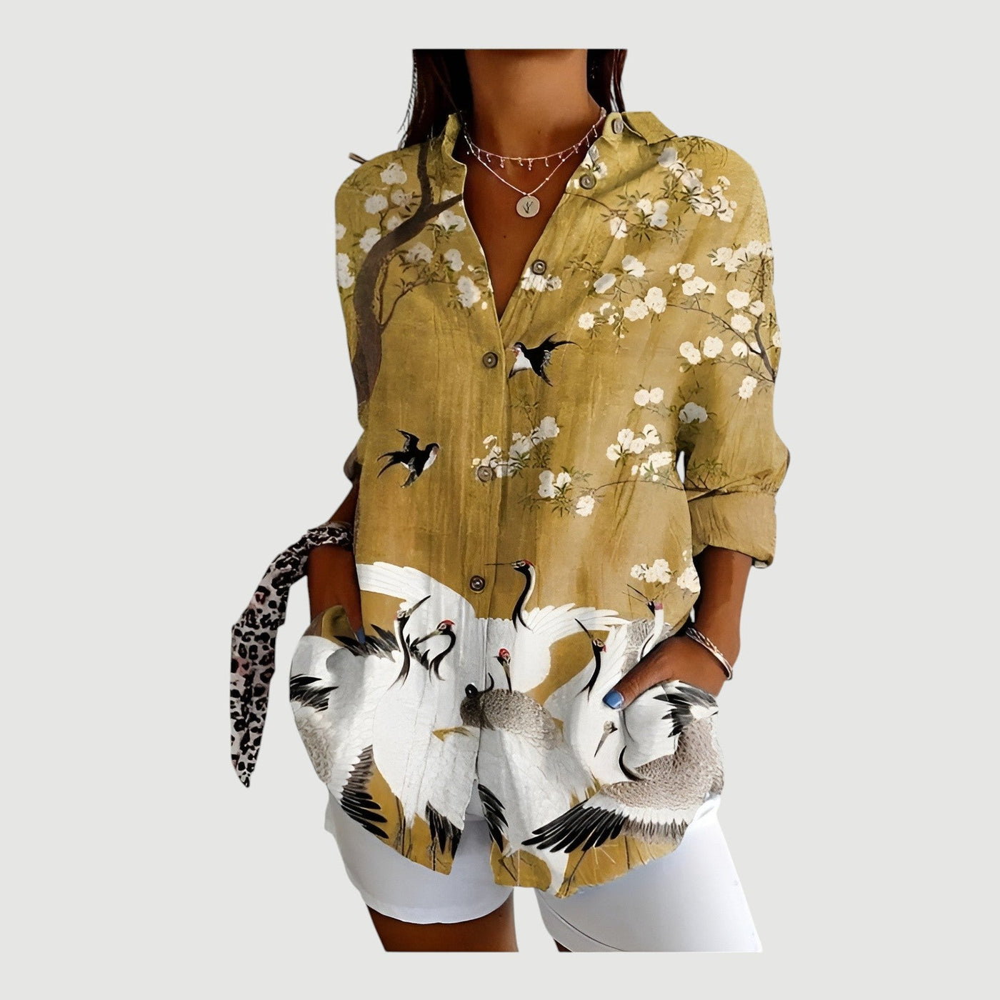 Thyra™ | Bluse med fargerikt design