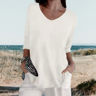 Nena | Stilfull V-Hals Casual Top
